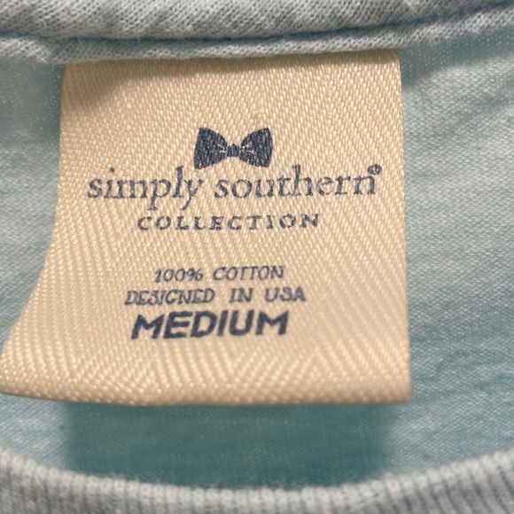 Blue simply southern tee - Picture 3 of 5